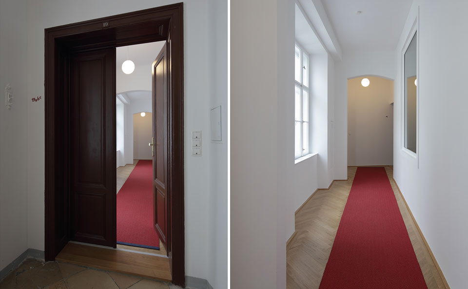 Eingang Altbauwohnung Sanierung