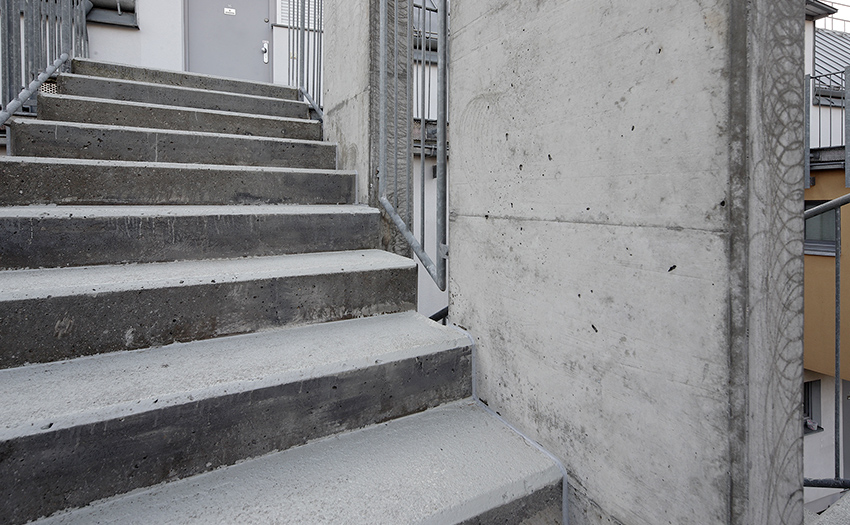 Wohnhaussanierung Wien - Stiegenaufgang