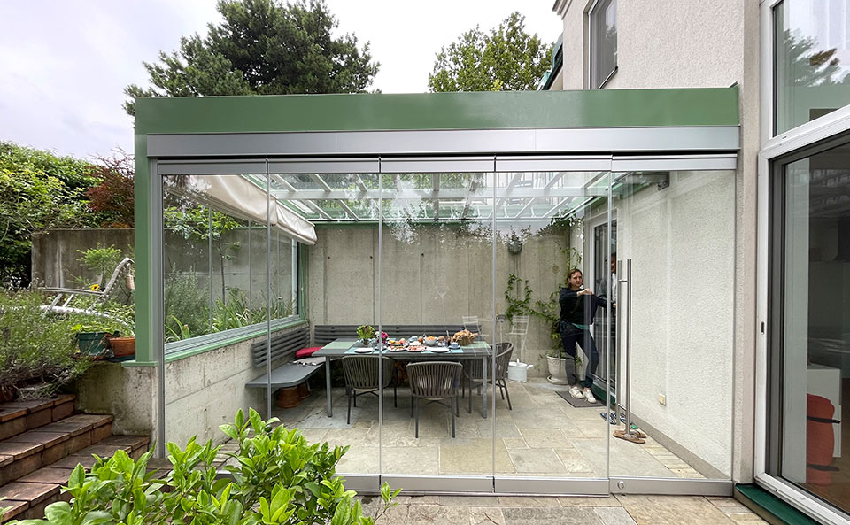 Wintergarten Zubau Neubau